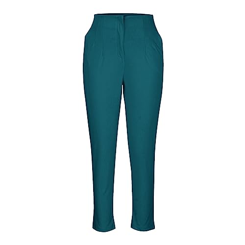 Dress Pants for Women 2025 High Waisted Pants Fashion Skinny Business Work Casual Pencil Trousers with Pockets3