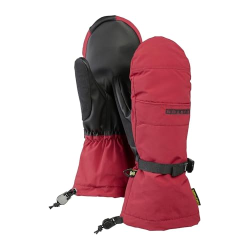 Burton Damen Profile Fäustlinge, tiefes rot, Mittel