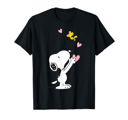 Peanuts - Snoopy Woodstock Mein Herz ist bei dir T-Shirt