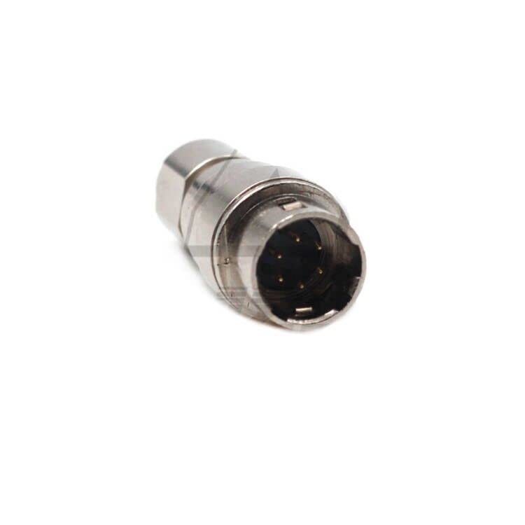 EONVIC Hirose 6Pin Connector HR10A-7P-6P(73) HR10A Male Plug Connector for ZOOM F8 CCD Basler GIGE Camera - Image 2