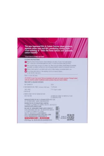 Image of IFB Essentials Colour & Dirt Catcher to Prevent Colour Runs - 30 sheets (Pack of 4)