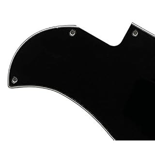 Pour Gibson SG Special 2018 OD Mini Humbuckers Pickguard Pickguard (3 plis noir) - Les Beatles, Paul McCartney, John Lennon, RIngo Starr, George Harrison Pour Gibson SG Special 2018 OD Mini Humbuckers Pickguard Pickguard (3 plis noir) – Image 3
