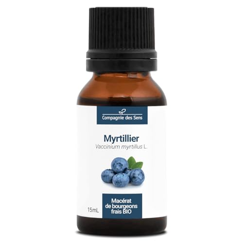 Myrtiller BIO - 15mL - (Vaccinium Myrtillus) – Macérat concentré de bourgeons frais