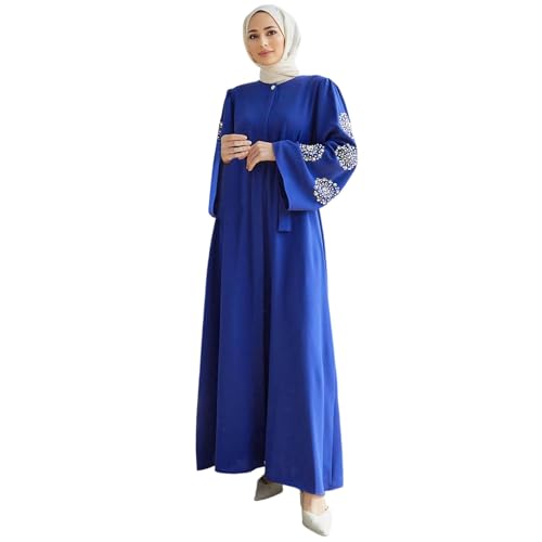 Kaftan femme musulmane doux abaya ample pour soulager la peau sensible