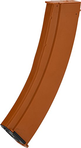 Evike Airsoft - CYMA FlashMag Airsoft Hi-Cap Magazine for AK Series AEG Rifles (Color: Bakelite / 800rd / RPK74-Style)