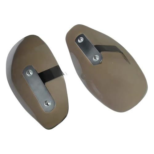 Garde-main de moto fumé 10mm avec écran déflecteur aérodynamique