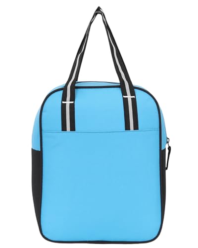Image of Durable & Lightweight Lunch Bag | Trendy Water-Resistant Tiffin Bag & Meal Holder for Office, School, Travel & Picnic, Stylish, Insulated Design for Men, Women & Kids (Sky Blue)