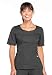 Cherokee Women's Workwear Scrubs V-Neck Top, Pewter, X-Large