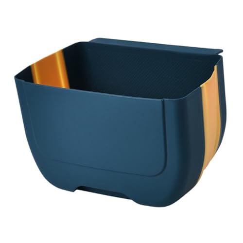 Uonlytech Cubos Basura Cocina Colgante Plegable Contenedor Portátil Pared Resistente Fácil Limpieza Ahorro Espacio para Hogar y Oficina
