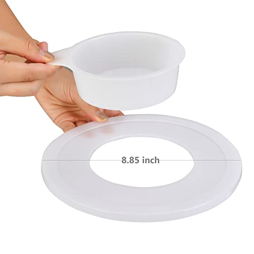2 Pack Mixers Bowl Covers For Kitchenaid 4.5-5 Quart Tilt-Head Stand Mixers Bowl Covers Lid #TOP5