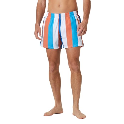 Bañador Helly Hansen Newport con rayas multicolor estilo Bonfire para hombre