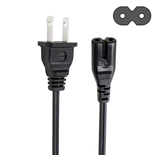 Saireed UL Listed 2 Prong Power Cord for Echo Sub Powerful subwoofer AC