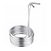 GADHNN Refrigeratori per Mosto A Serpentina di Raffreddamento per Birra in Acciaio Inossidabile, Tubo Ad Immersione per Birra Fatta in Casa, per Birra di Raffreddamento (Color : 8mmX 0.5mmX8m Single)