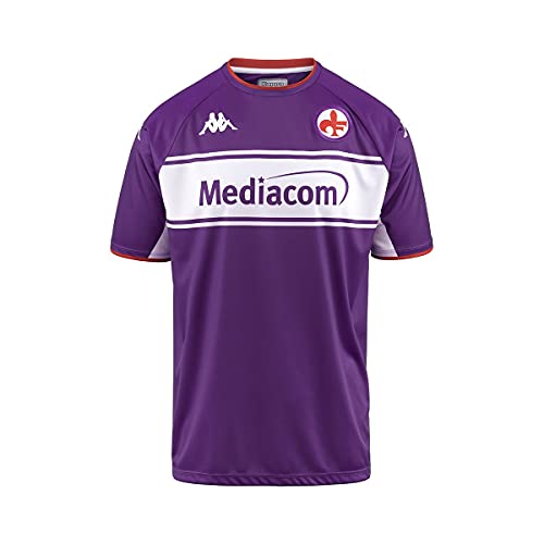 Camiseta Fiorentina Kappa Kombat de niños ropa de fútbol transpirable infantil unisex 2022