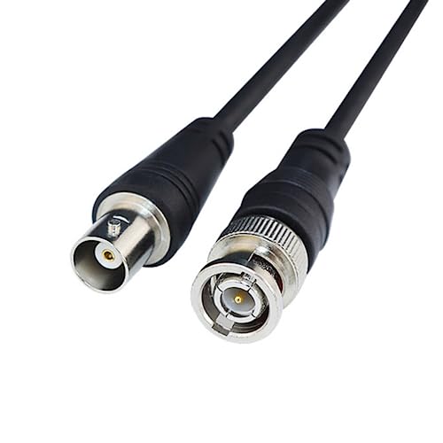 YSJJZRL BNC オス - BNC メスプラグアダプター CCTV 延長同軸ラインケーブル、アンテナ、RF ラジオ、モデムなど用 (2M)