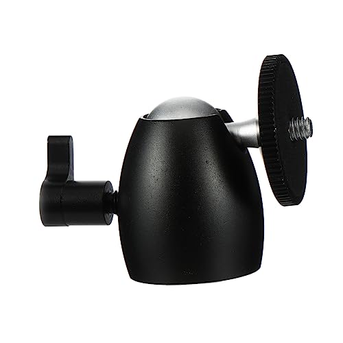 Housoutil Camera Tripod Bracket Mini Ball Head 1/4 Screw Universal Adapter for DSLR Cameras Led Lights