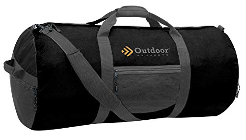 Outdoor Products Utility Shoulder Duffle Bag - Ideal for Camping, Gym, Sports, Travel, Overnight, Weekends, Carryall, Holdall, Packable - Giant