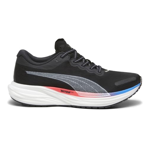 PUMA Mens Deviate Nitro 2 Running Sneakers Shoes - Black - Size 11.5 M