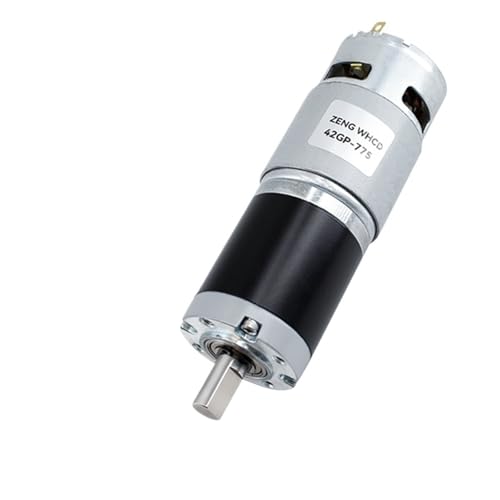 Moteur planétaire brossé 42GP-775 12V couple élevé rotation avant arrière arbre 8mm 8 tr/min