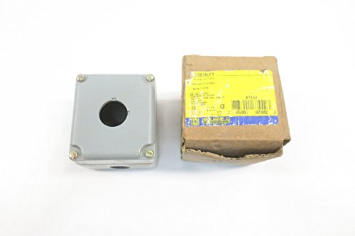 SQUARE D 9001KY1 Control Station Enclosure Aluminum D591212