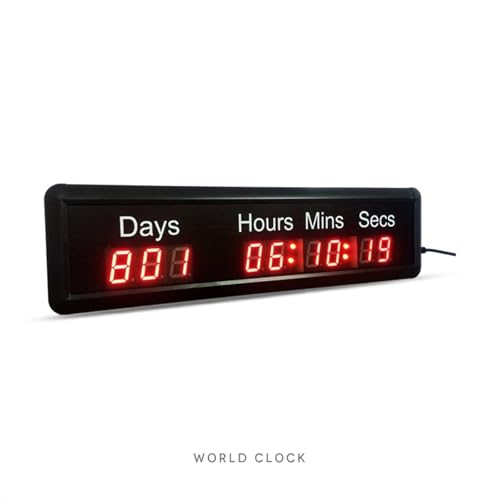 Temporizador Digital con LED, 2 unidades miniatura 2