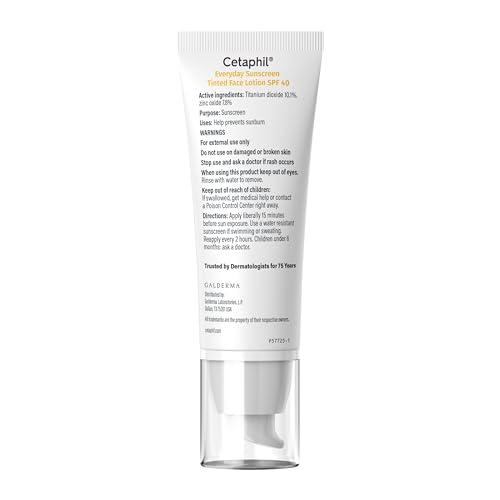 Cetaphil Tinted Mineral Face Sunscreen, SPF 40, Sensitive Skin, 1.7oz - image 8