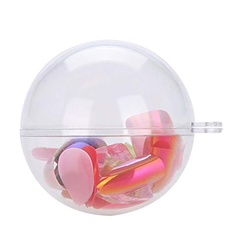 La Mejor Recopilación de Esferas los mejores 10. 47 Lote De 20 Piezas Bolas Transparentes Para Rellenar 5/8 /10cm Decoración De Plástico Cumpleaños Adornos De Boda Decorativos Para La Bola Del Dormitorio Del Niño Árbol De...