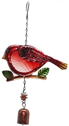 Carillon éolien commémoratif oiseau en fer art pour cadeau jardin