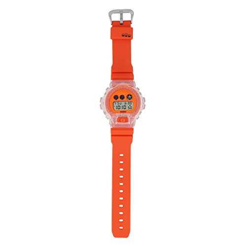 Casio G-Shock DW-6900GL-4DR Digital Dial Orange Resin Strap Men's Watch Shock and 200M Water Resistant G1362 - Image 5