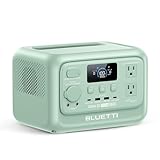 BLUETTI ポータブル電源 AORA30 V2 日本限定モデル 288Wh 軽量4.3kg リン酸鉄リチウム 10年長寿命 AC100V 定格出力600W 45分で80%まで急速充電 1500Wリフト機能 0.01秒UPS 30dB静音 日本語画面 アプリ遠隔操作 耐熱防火設計 日常使用 防災 キャンプ 車中泊 50Hz/60Hz対応（ミントグリーン）