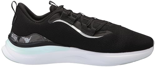 PUMA Puma Women's Softride Harmony, GEODE Glow-Puma Black-Nitro Blue, 10