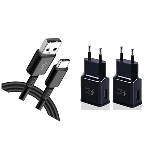 Image of Original 18 W Qualcomm 3.0 3A with USB Type C Data Cable Compatible with Samsung A12 / A51 / A03s / A32 / A31 Charger White, Cable Included
