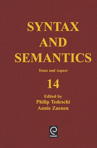 Tense and Aspect: 14 (Syntax and Semantics) view 2