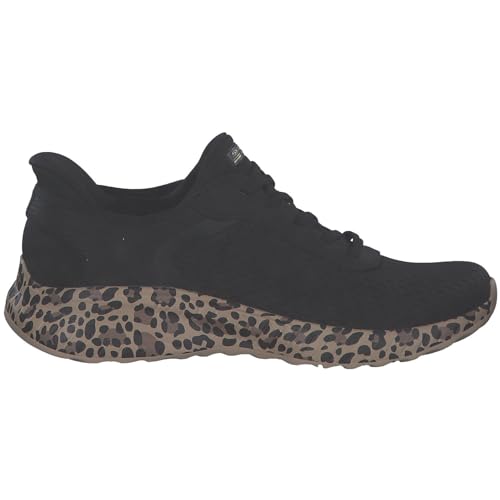 Skechers Donna Slip-Ins: Bobs Sport Squad Chaos - Daily Prowl Sneaker In Nero, Taglia 41, Lavabile In Lavatrice - 2