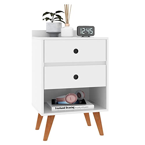 Mesa de Cabeceira Paris - Branco