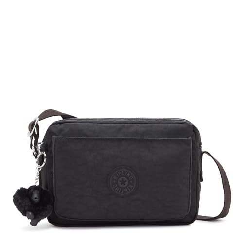 Kipling Abanu M 2 em 1 conversível transversal, Black Noir, One Size, Abanu M 2 em 1 conversível a tiracolo