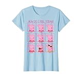 Peppa Pig How Do I Feel Today Maglietta