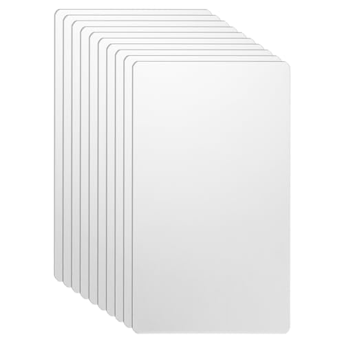 Cartes de visite en métal pour maison bureau bricolage et signalétique