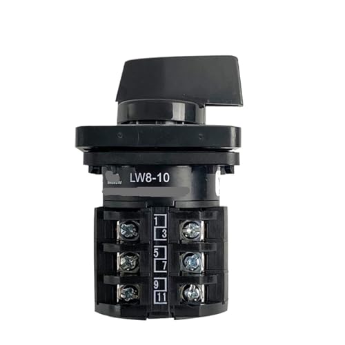 Voltmètre de conversion triphasé LW8-10YH3/3 commutateur 10A