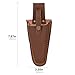 SHIDOW PU Sheath Pouch Holder, Pliers Holster, Gardening Scissors Tool Holder for Scissors, Pliers, and Graden Tool (1Pcs, Brown)