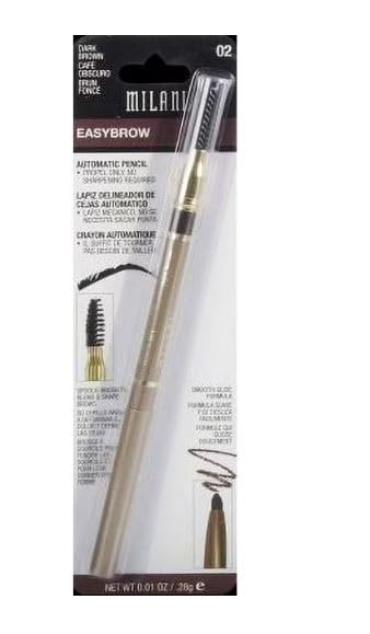 2 Pack Easy Brow Automatic Pencil, Dark Brown 02