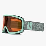 LOUBSOL LS1-Turquoise Loubsol - Loubsol Masque De Ski Junior Ls1 Bleu Stratus - Ph Orange 1-3 - Unicolor - Unique - Unicolor