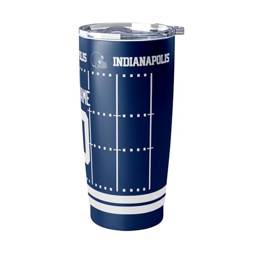Image of ANTKING Indianapolis Tumbler 20 oz Travel Coffee Cup for Men Women Boy Custom Name Number Gifts