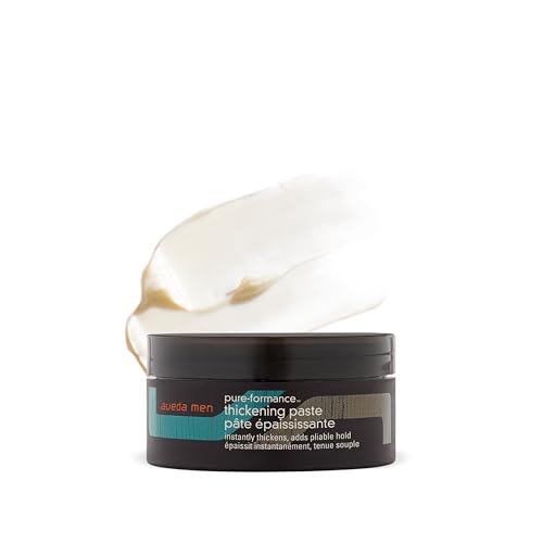 Aveda Men Pure-Formance Thickening Paste | Thickens Hair | Versatile Hold | Natural Finish Hair Styling Paste | With Amla |91% Naturally Derived*, 2.5 Fl Oz Aveda Men Pure-Formance Thickening Paste | Thickens Hair | Versatile Hold | Natural Finish Hair Styling Paste | With Amla |91% Naturally Derived*, 2.5 Fl Oz