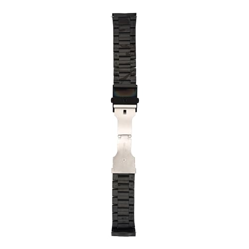 Diesel Relojes de pulsera para hombre, 26 mm, acero inoxidable, correa de repuesto original para DZ4309, Negro, Correa
