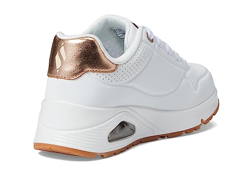 Image of Skechers Girl Uno Gen1 Shimmer Away Lace Up Shoe