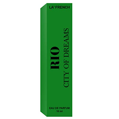 Image of La French Rio Eau de Parfum - 10ml Unisex Perfume for Men and Women | Intense Long Lasting Perfume | Fresh, Spicy Aqua Notes | Premium Fragrance Scent EDP | Best Gift Perfume for Man and Woman