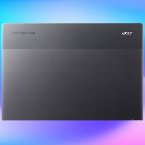 Image of acer Chromebook Plus 14 inch Touchscreen Laptop, FHD IPS Display, Intel Core i3-N305, 8GB LPDDR5 RAM, 768GB Storage, 1080p Webcam with Privacy Shutter, Wi-Fi, Fast Charging, USB-A, USB-C