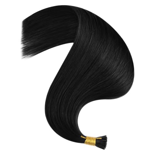 Image of Full Shine I Tip Hair Extensions Human Hair, Mocha Ash Brown 16 Inch