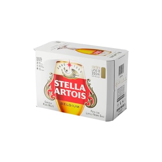 Pack de Stella Artois Sleek 350ml , 8 Unidades